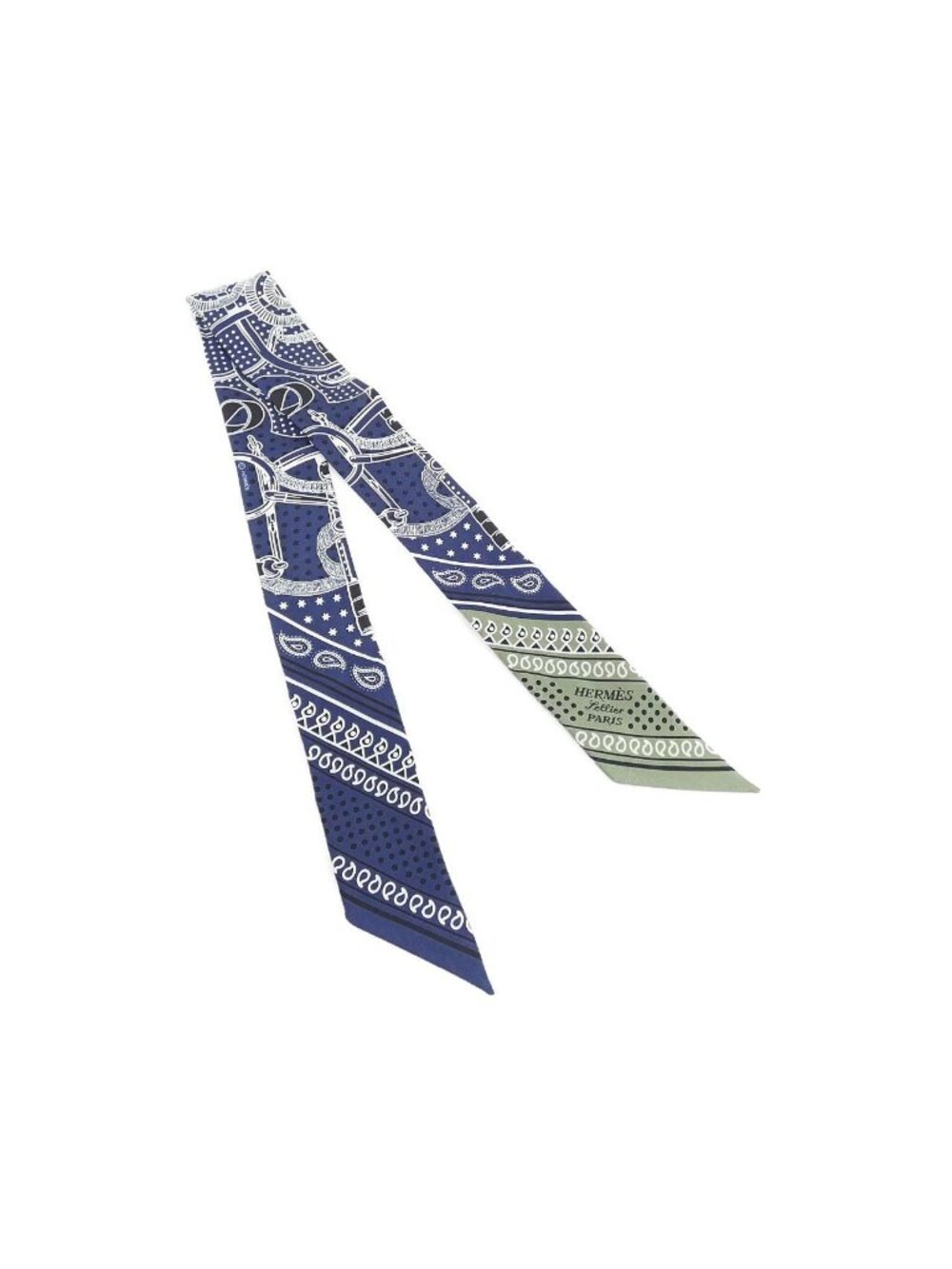 Hermes Eperon D'or Twilly Scarf